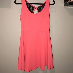 Peach Dress